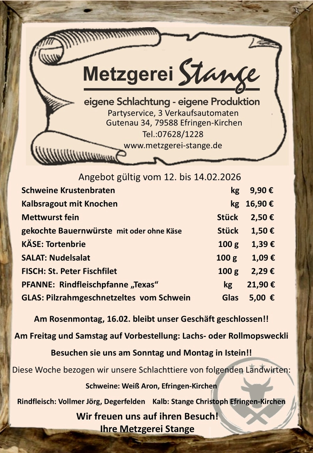  Wochenangebot